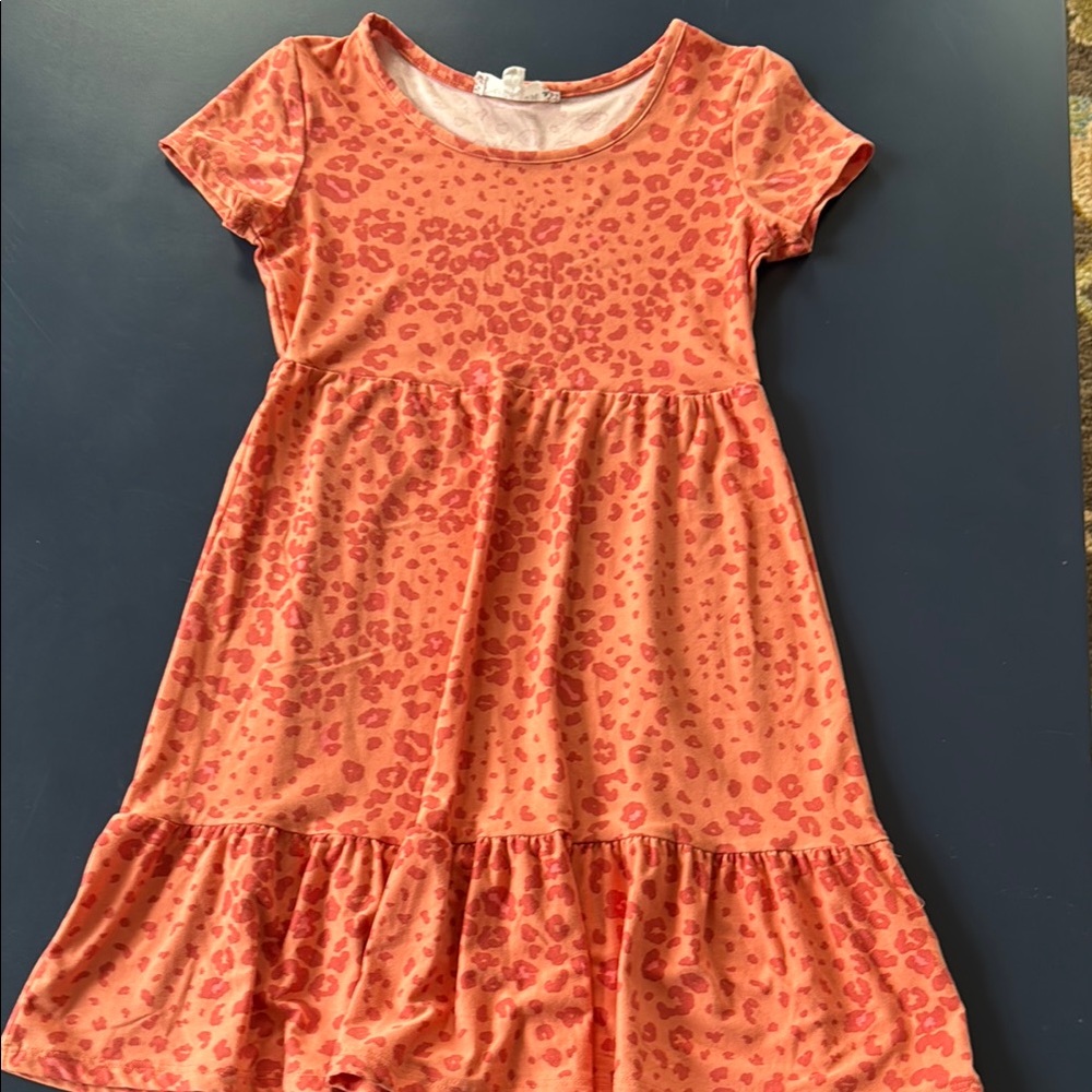 Pink Rose Tiered Sundress